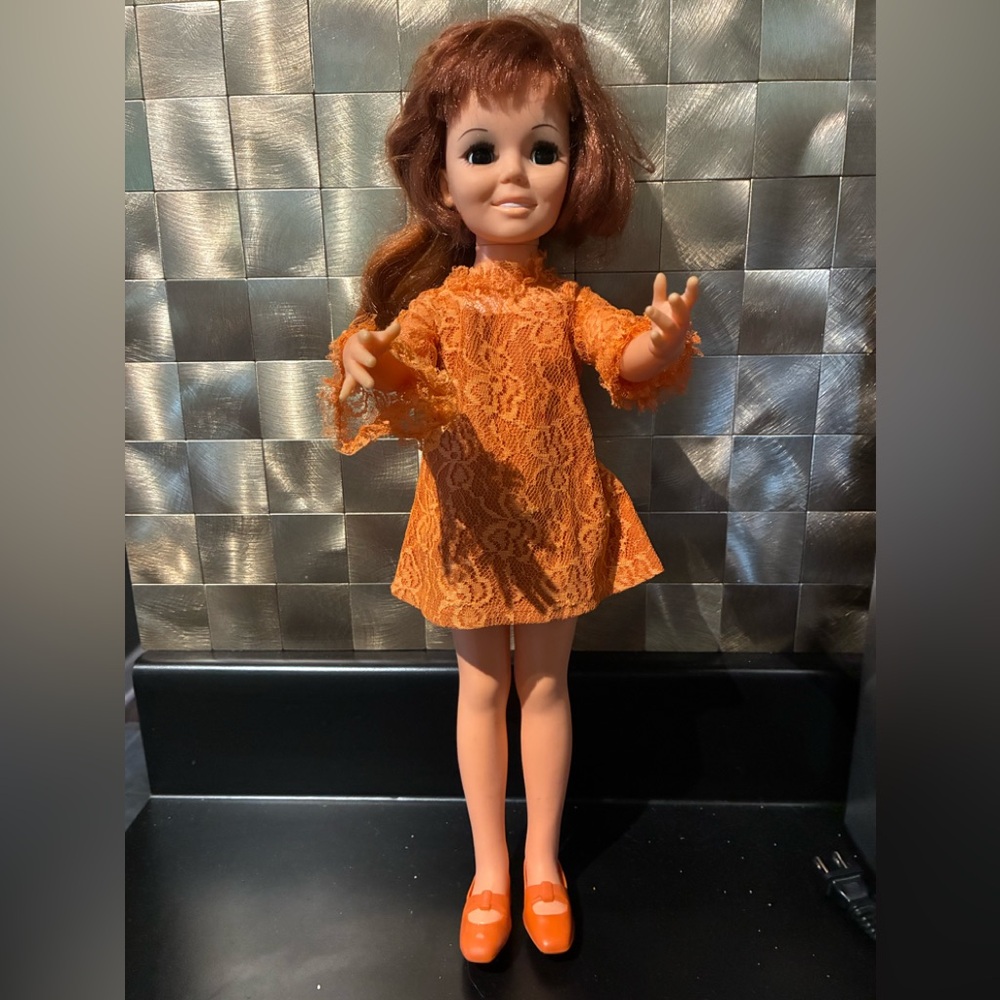 Crissy doll. Velvet's cousin.  1969.   18” doll